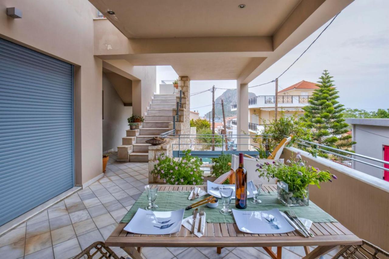 Monemvasia Modern Flat With Partial View Екстер'єр фото