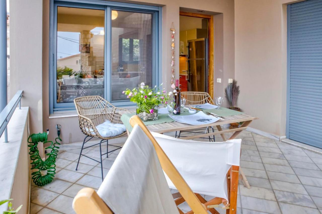 Monemvasia Modern Flat With Partial View Екстер'єр фото